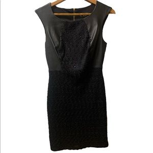 GUESS Cocktail Dress with Leather